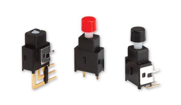 New Line of Push Button Switches Targets Space-Constrained Applications